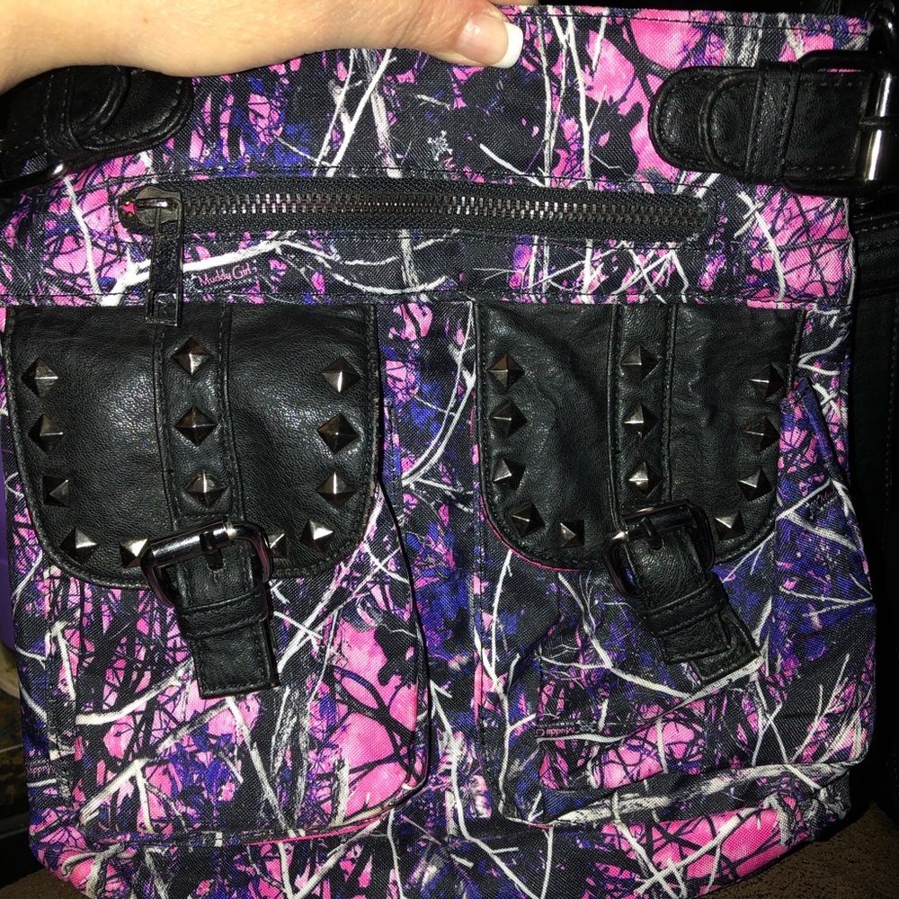 Muddy Girl Camo Crossbody Bag by Monte Vista